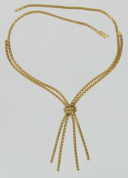 Kaulakoru, pituus 40cm, 750, paino 22,4g Vikt: 22,4 g