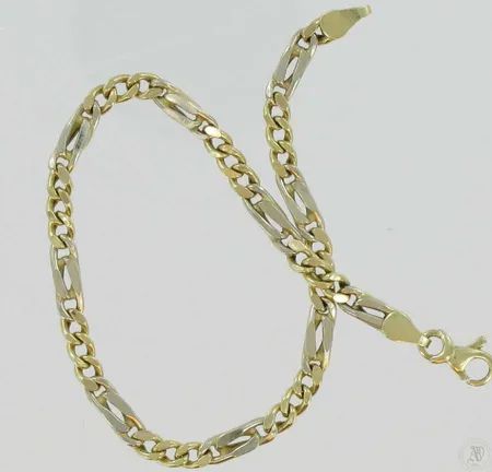 Figaroranneketju pituus 18cm 585 paino 4,0g Vikt: 4   g