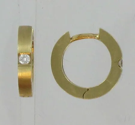 Timanttikorvakorut, 2xn,0,03ct, 585, paino 2,8g Vikt: 2,8 g