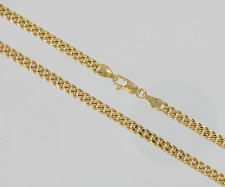 Panssarikaulaketju, pituus 45,5cm, 585, paino 8,4g Vikt: 8,4 g