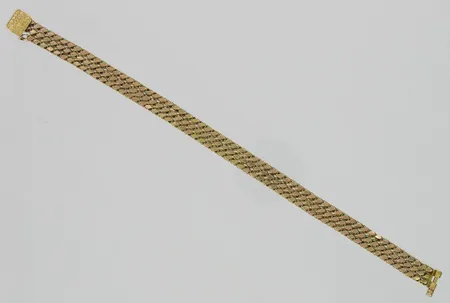 Ranneketju, viallinen, pituus 20,5cm, 585, paino 13,2g Vikt: 13,2 g