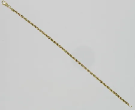 Cordellranneketju, kolhuja, pituus 19,5cm, 585, paino 2,2g Vikt: 2,2 g