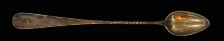 Lusikka, kaiverrettu, pituus 24,5cm, 813, paino 43,9g Vikt: 43,9 g