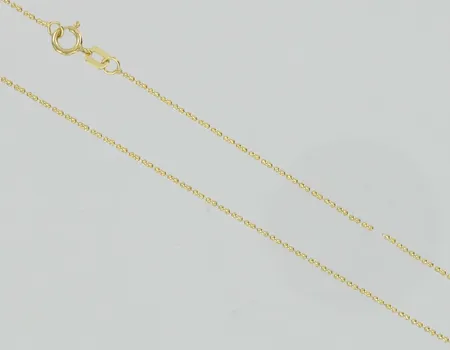 Kaulaketju, viallinen, 585, paino 1,6g Vikt: 1,6 g