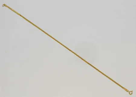 Ranneketju, pituus 18,5cm, 585, paino 1,5g Vikt: 1,5 g
