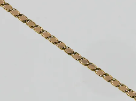 Kaulaketju, pituus 60,0cm, viallinen, 585, paino 9,6g Vikt: 9,6 g