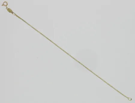 Ranneketju, pituus 19,0cm, viallinen, 585, paino 2,7g Vikt: 2,7 g