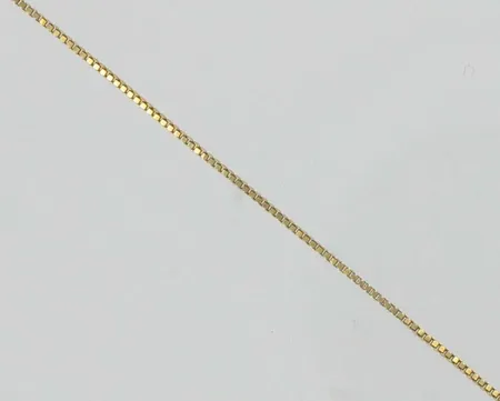 Venetsiakaulaketju, pituus 42,0cm, 585, paino 1,2g Vikt: 1,2 g
