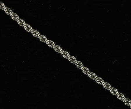Cordellkaulaketju, pituus 45,0cm, 925, paino 9,7g Vikt: 9,7 g