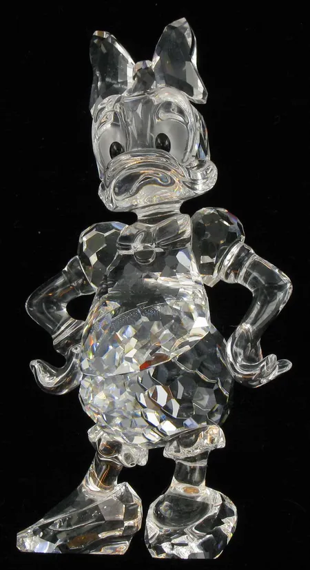 Kristallinen koriste-esine, Swarovski, korkeus 10,0cm