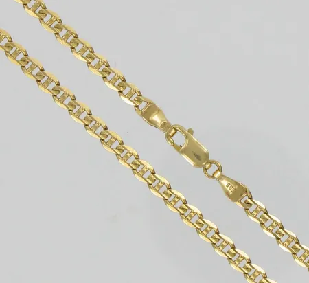 Kaulaketju, pituus 45,0cm, 585, paino 7,7g Vikt: 7,7 g