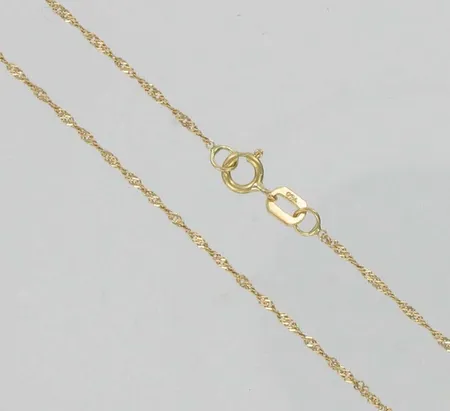 Kaulaketju, pituus 40,0cm, 750, paino 0,8g Vikt: 0,8 g