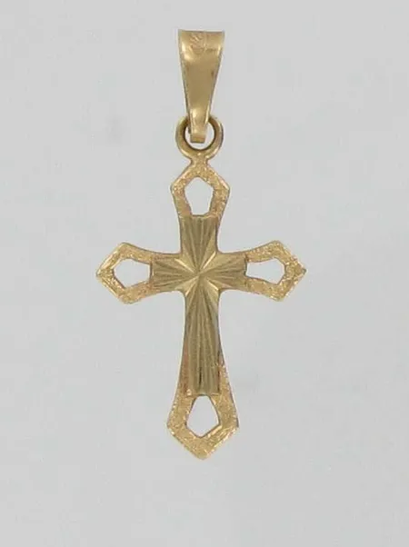 Ristiriipus, korkeus 2,5cm, 585, paino 0,6g Vikt: 0,6 g