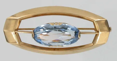 Kivirintaneula, pituus 4,5cm, 585br, paino 5,8g Vikt: 5,8 g