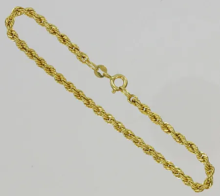 Cordellranneketju, pituus 19,0cm, 585, paino 1,7g Vikt: 1,7 g