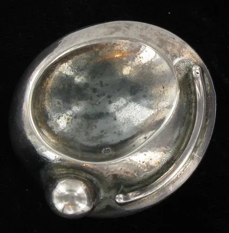 Sormus, kaivertamaton, koko 18¼, design Finland J.L, valmistettu 1972, 830, paino 25,4g Vikt: 25,4 g