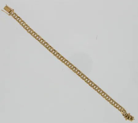 Bismarkranneketju, pituus 18,5cm, 750, paino 13,0g Vikt: 13   g