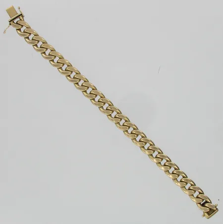 Ontto panssariranneketju, pituus 19,5cm, 585, paino 25,2g Vikt: 25,2 g