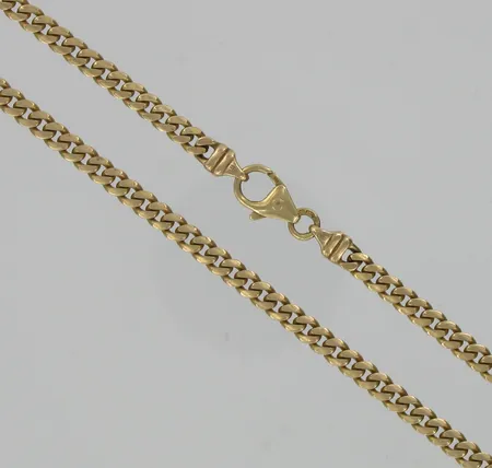 Panssarikaulaketju, pituus 46,0cm, 585, paino 22,6g Vikt: 22,6 g