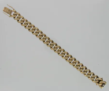 Panssariranneketju, pituus 22,3cm, 585, paino 142,9g Vikt: 142,9 g