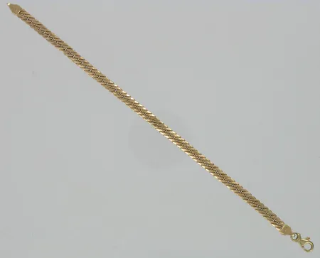 Ranneketju, viallinen, 585, paino 4,6g Vikt: 4,6 g