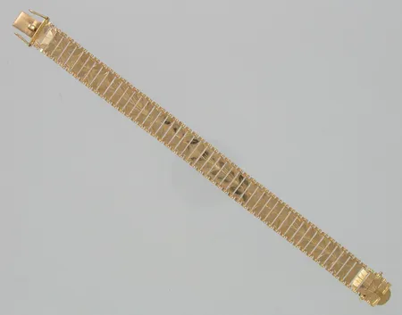 Rannekoru, kaivertamaton, pituus 18,0cm, 585, paino 14,2g Vikt: 14,2 g
