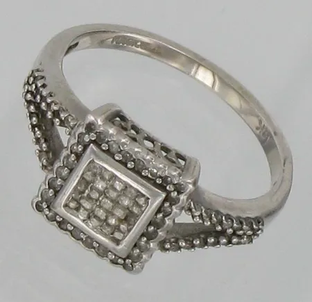 Timanttisormus, 81xn.0.005ct, kaivertamaton, koko 17, 333, paino 2,5g Vikt: 2,5 g