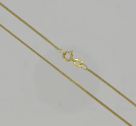 Panssarikaulaketju, pituus 45,0cm, 585, paino 1,6g Vikt: 1,6 g