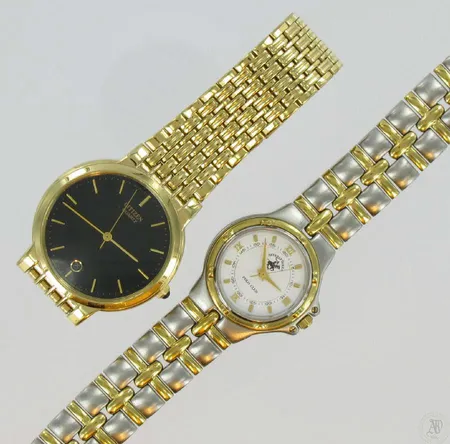 2 Rannekelloa beverly hills polo club ja Citizen Quartz ei käy