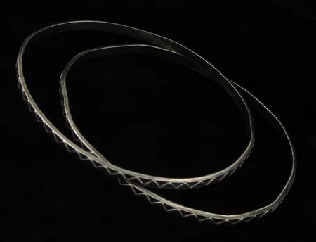 Hopeakoruja, viallisia, 916, paino 16,6g Vikt: 16,6 g