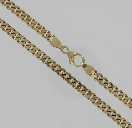 Panssarikaulaketju, pituus 45cm, 585, paino 32,3g Vikt: 32,3 g