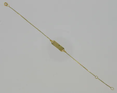 Lasten ranneketju, viallinen, pituus 155mm 585, paino 1,2g Vikt: 1,2 g