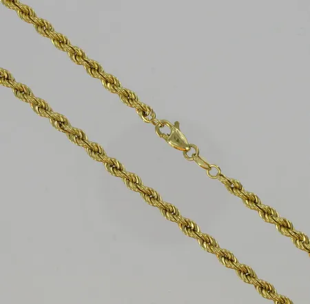 Cordellkaulaketju, pituus 51cm, 585, paino 5,7g Vikt: 5,7 g
