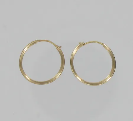 Korvarenkaat, halkaisija 13mm, 585, paino 1,0g Vikt: 1   g