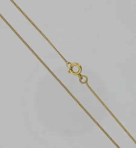 Panssarikaulaketju , pituus 42cm, 585, paino 1,2g Vikt: 1,2 g