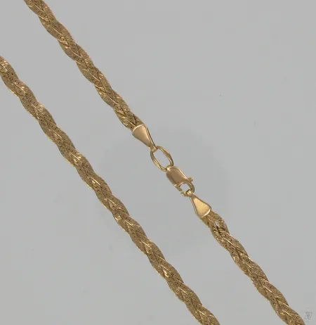 Kaulaketju, pituus 46cm, 585, paino 6,8g Vikt: 6,8 g