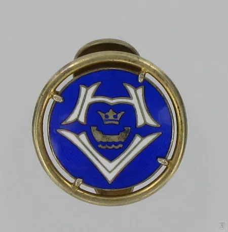 Takkinappi vuodelta 1926, Ø 21mm, 813, paino 6,6g Vikt: 6,6 g