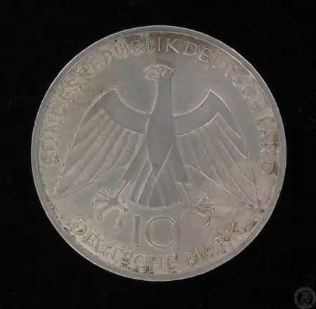 Juhlaraha Saksa 10DM 1972 MünchenOlympische Spiele, 625, paino 15,5 Vikt: 15,5 g