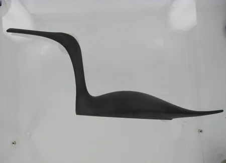 Posliinilintu musta Kuningaskalastaja Rosenthal T.Wirkkala, korkeus 14cm, nro 5302/14. Ainoastaan nouto myymälästä!