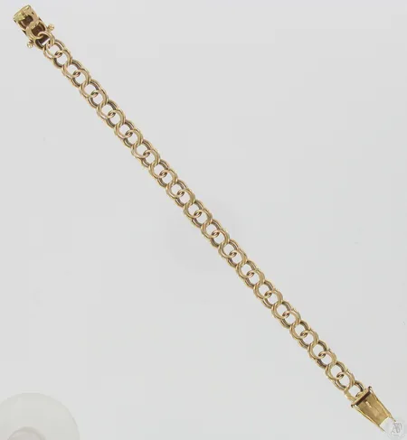 Bismarckranneketju, pituus 190mm, 585, paino 16,1g Vikt: 16,1 g