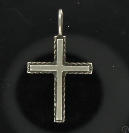 Ristiriipus, korkeus 35mm, 925, paino 2,2g Vikt: 2,2 g