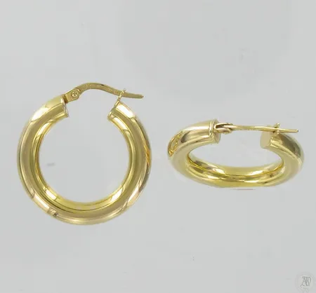 Korvarenkaat, Ø 23mm, 585, paino 3,0g Vikt: 3   g