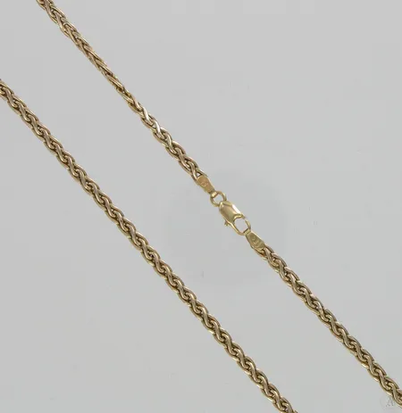 Kaulaketju, pituus 43cm, 585, paino 7,0g Vikt: 7   g