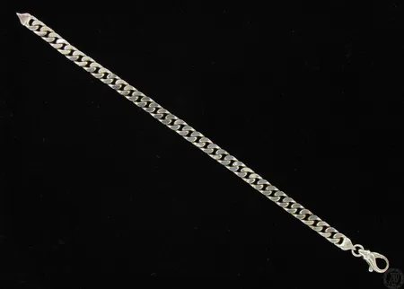 Panssariranneketju, pituus 210mm, 925, paino 20,7g Vikt: 20,7 g