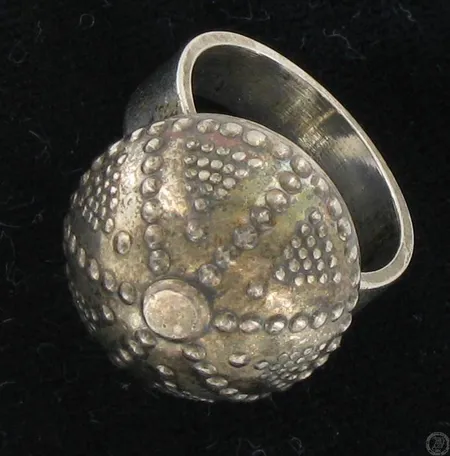 Filigraanipallosormus, Kalevala Koru, koko17½, 925, paino 7,6g Vikt: 7,6 g