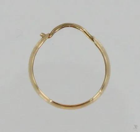 Korvarengas, Ø 16mm, 585, paino 0,7g Vikt: 0,7 g