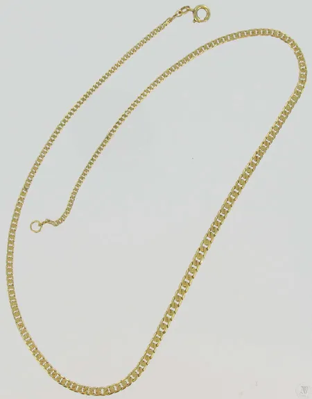 Panssarikaulaketju, pituus 43,5cm, 585, paino 8,1g Vikt: 8,1 g