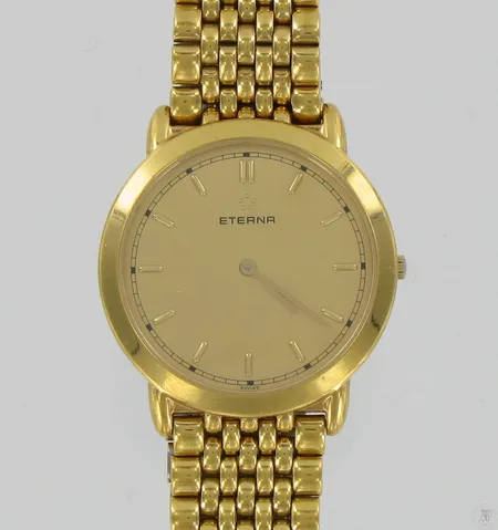 Miesten rannekello Eterna quartz, patteri loppu