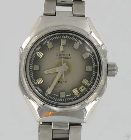 Miesten rannekello Zenith automatic, metalliranneke