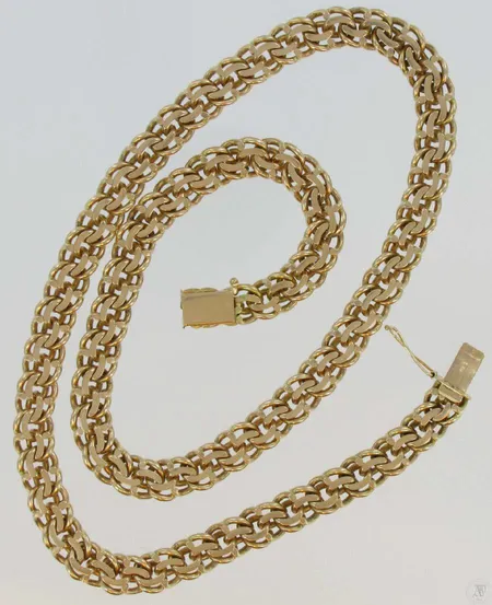 Kaulaketju, pituus 55,5cm, 583, paino 102,4g Vikt: 102,4 g